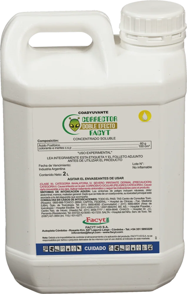 CORRECTOR DOBLE EFECTO FACYT