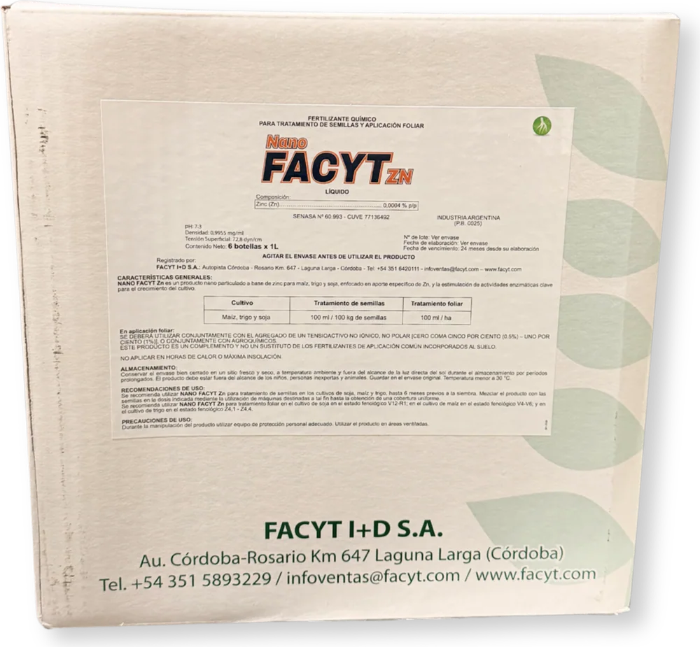 Fertilizante Nano Facyt Zn
