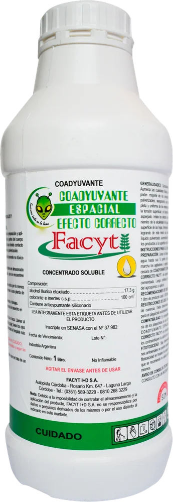 Coadyuvante Espacial Efecto Correcto FACYT