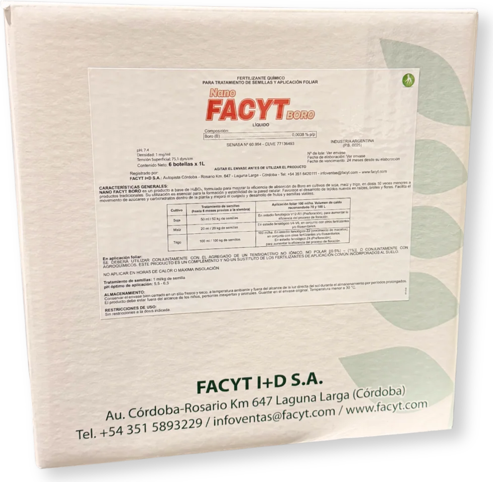 Fertilizante Nano Boro Facyt